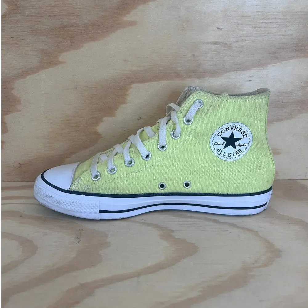 Converse All Star - CT Hi Light Zitron -Sneakers -Yellow -Women's - 10 - 170154F - Picture 5 of 10
